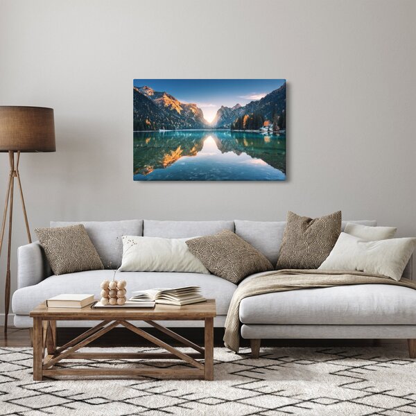 Slika - Gorsko jezero (90x60 cm)