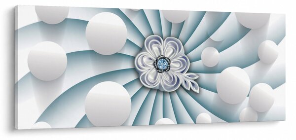 Slika umjetničke apstrakcije (120x50 cm)