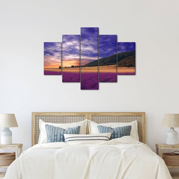 Slika livade sa lavandom (150x105 cm)