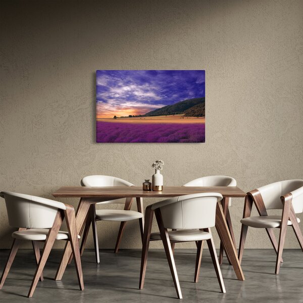 Slika livade sa lavandom (90x60 cm)