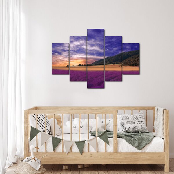 Slika livade sa lavandom (150x105 cm)
