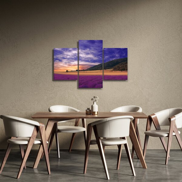 Slika livade sa lavandom (90x60 cm)