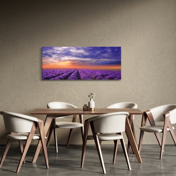 Slika polja lavande (120x50 cm)