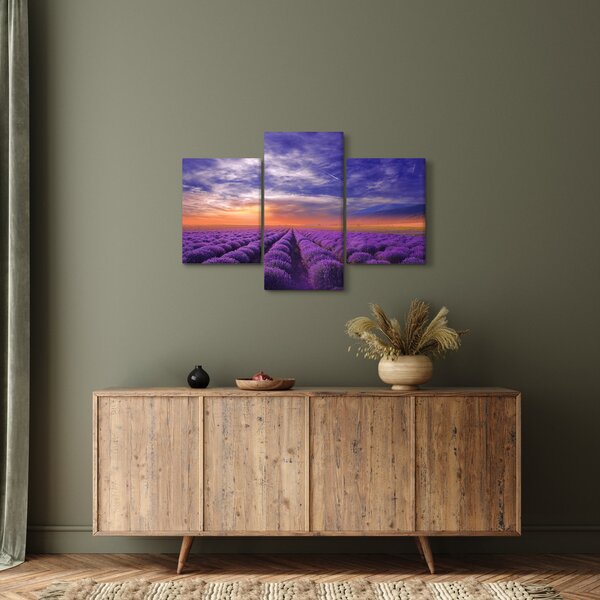 Slika polja lavande (90x60 cm)