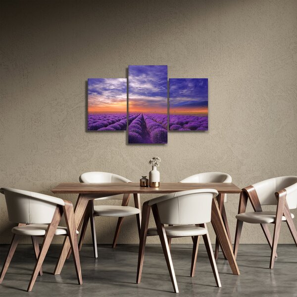 Slika polja lavande (90x60 cm)