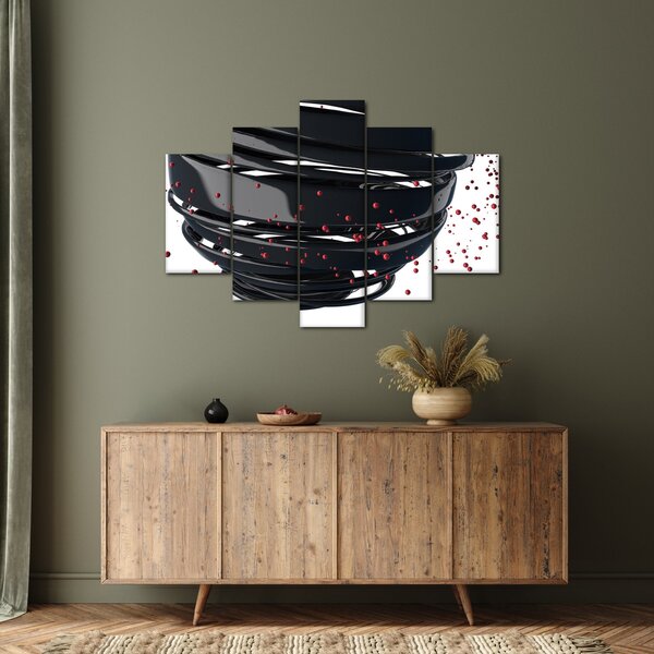 Slika - Apstrakcija zemaljske kugle (150x105 cm)