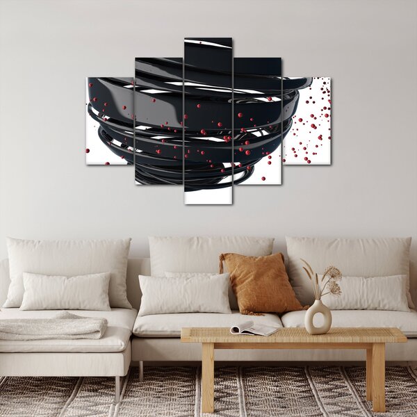 Slika - Apstrakcija zemaljske kugle (150x105 cm)