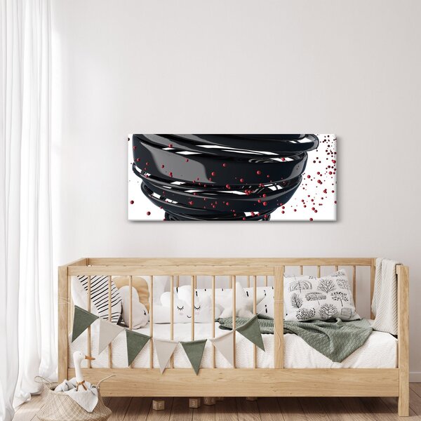 Slika - Apstrakcija zemaljske kugle (120x50 cm)