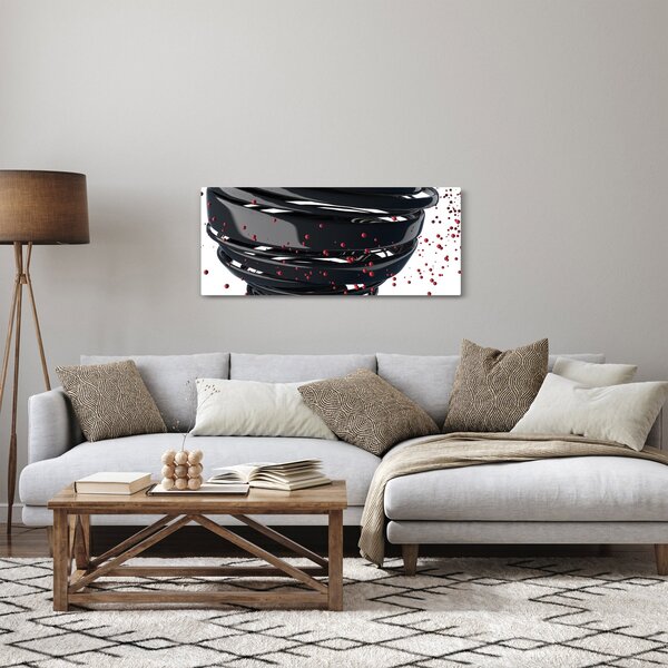 Slika - Apstrakcija zemaljske kugle (120x50 cm)