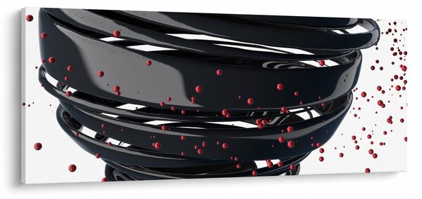 Slika - Apstrakcija zemaljske kugle (120x50 cm)