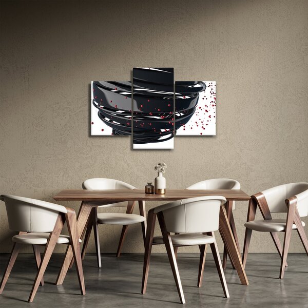 Slika - Apstrakcija zemaljske kugle (90x60 cm)