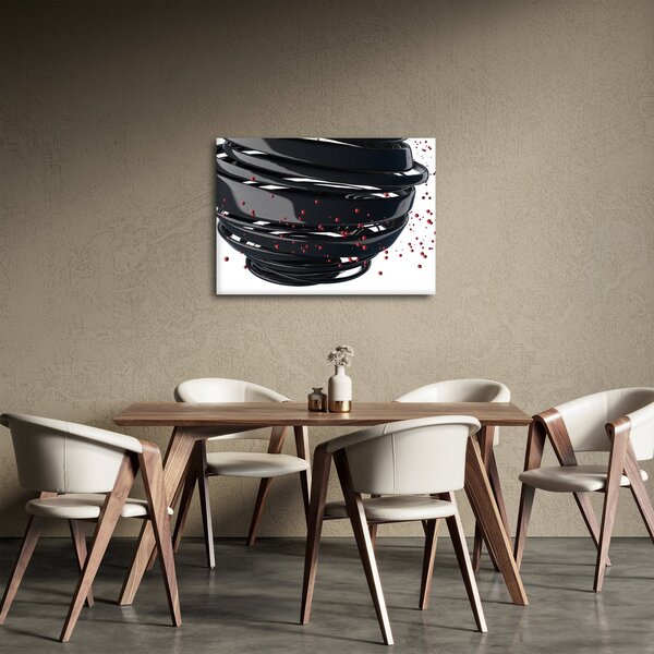 Slika - Apstrakcija zemaljske kugle (70x50 cm)