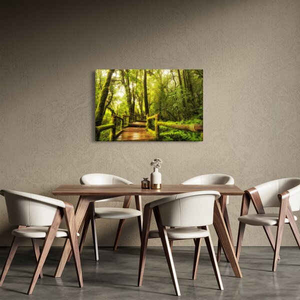 Slika džungle i mahovine (90x60 cm)