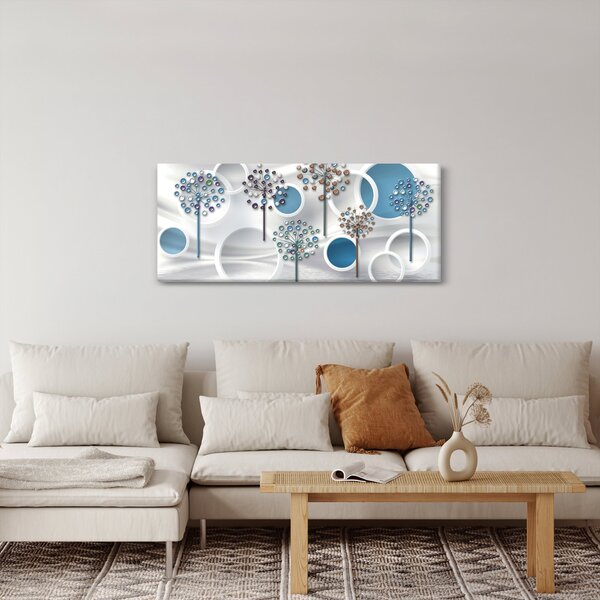 Slika umjetničke apstrakcije (120x50 cm)
