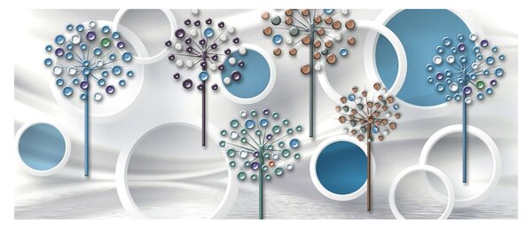 Slika umjetničke apstrakcije (120x50 cm)