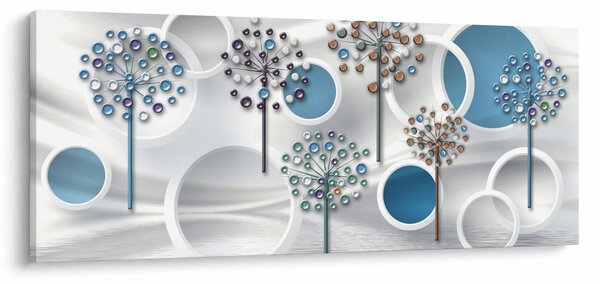 Slika umjetničke apstrakcije (120x50 cm)