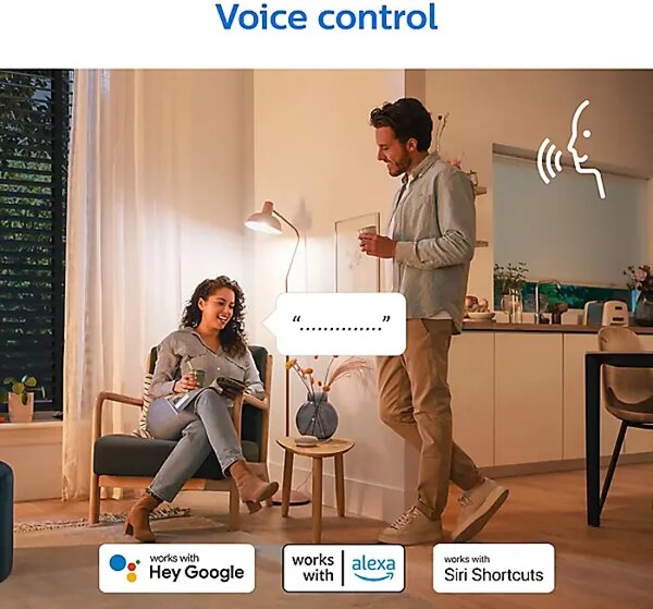 PHILIPS WIZ SMART ŽARULJA 2x WFB 40W C37 E14 RGB+2200-6500K 8719514372726
