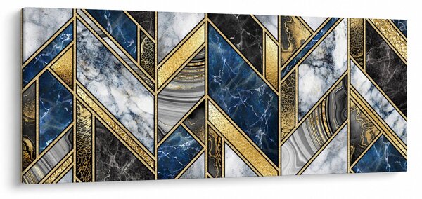 Slika umjetničke apstrakcije (120x50 cm)