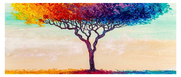 Slika naslikanog stabla (120x50 cm)