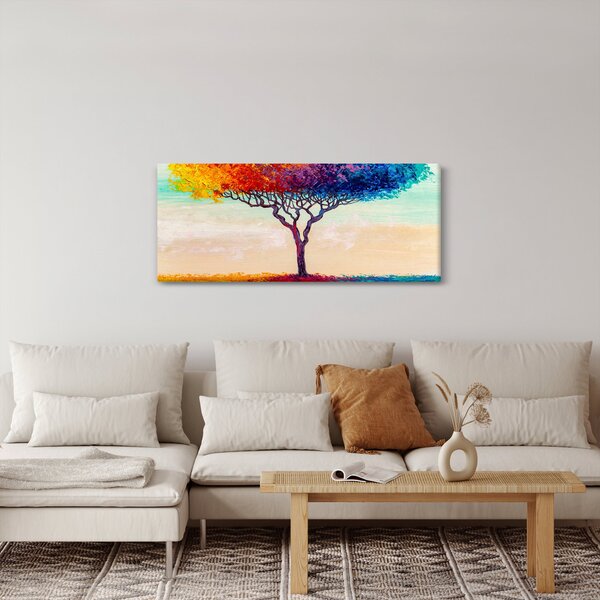 Slika naslikanog stabla (120x50 cm)
