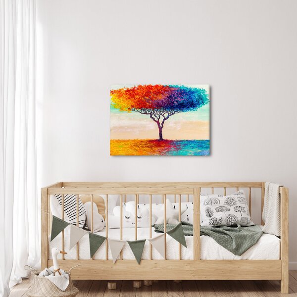 Slika naslikanog stabla (70x50 cm)