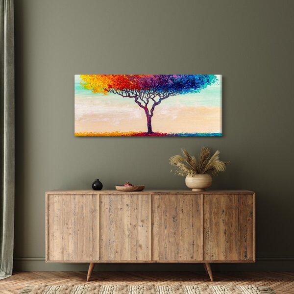 Slika naslikanog stabla (120x50 cm)