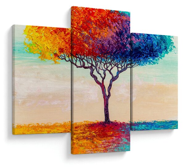 Slika naslikanog stabla (90x60 cm)