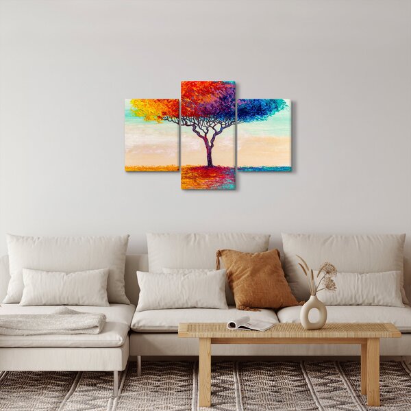 Slika naslikanog stabla (90x60 cm)