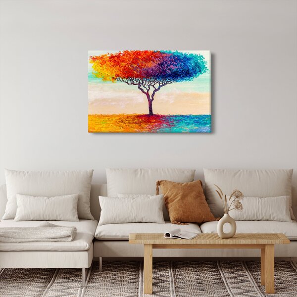 Slika naslikanog stabla (90x60 cm)