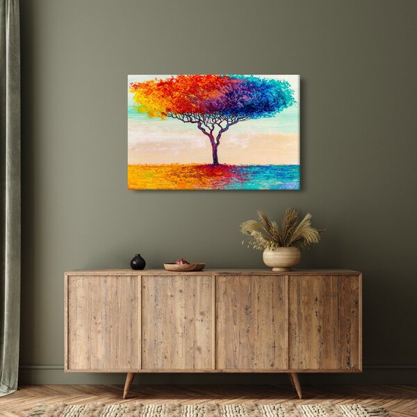 Slika naslikanog stabla (90x60 cm)