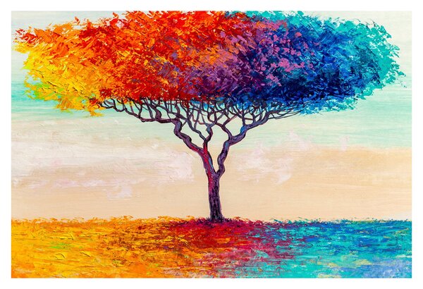 Slika naslikanog stabla (90x60 cm)
