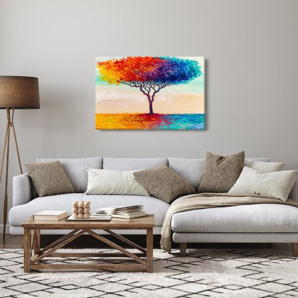 Slika naslikanog stabla (90x60 cm)