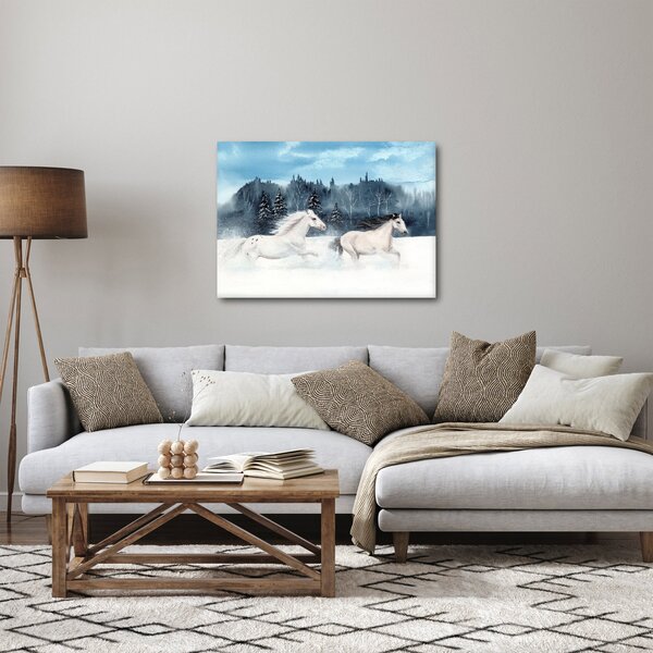 Slika naslikanih konja (70x50 cm)