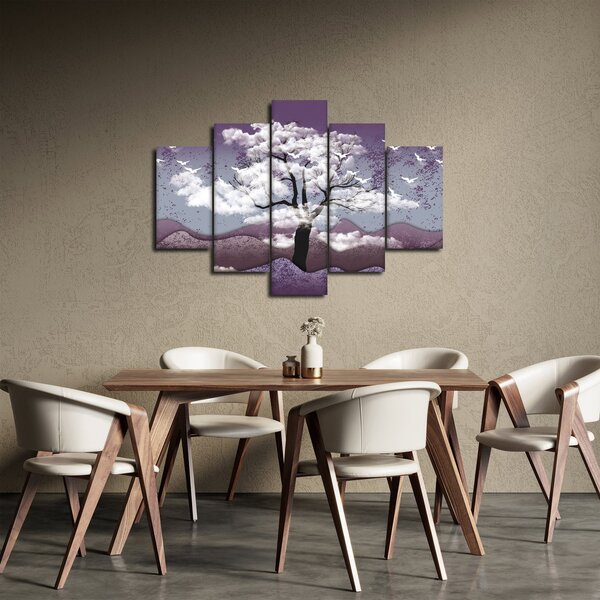 Slika - Stablo u oblacima (150x105 cm)