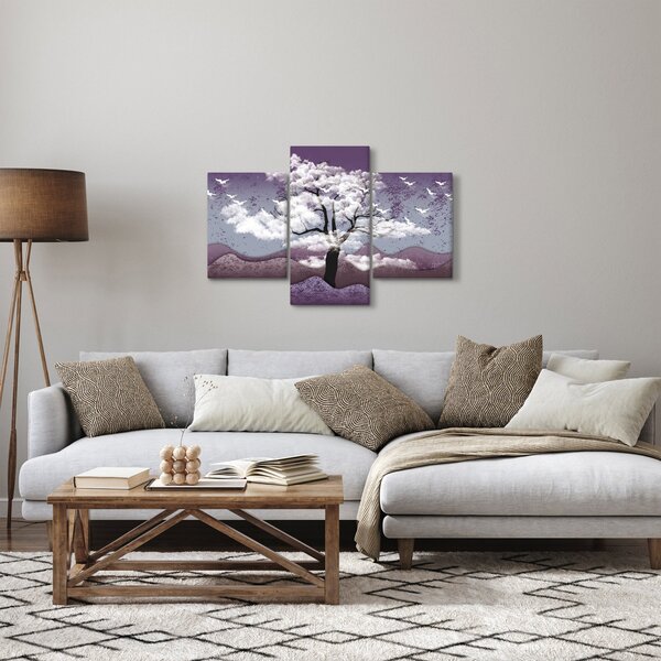 Slika - Stablo u oblacima (90x60 cm)