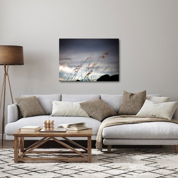 Slika - Livadsko cvijeće uz jezero (70x50 cm)
