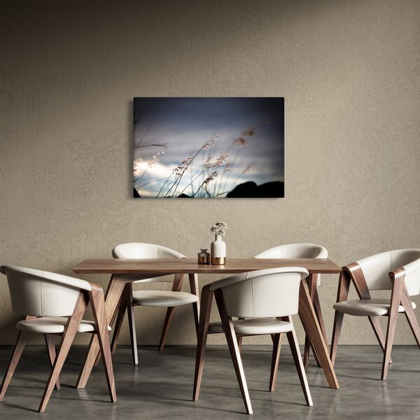Slika - Livadsko cvijeće uz jezero (90x60 cm)