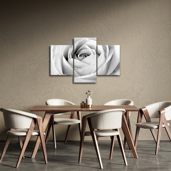 Slika - Detalj cvijeta ruže (90x60 cm)