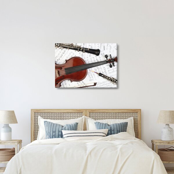 Slika - Glazbeni instrumenti (70x50 cm)