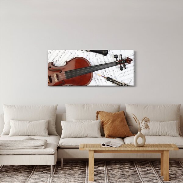 Slika - Glazbeni instrumenti (120x50 cm)