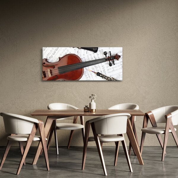 Slika - Glazbeni instrumenti (120x50 cm)