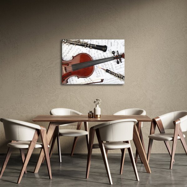 Slika - Glazbeni instrumenti (70x50 cm)