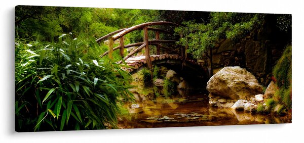 Slika - Most preko riječice (120x50 cm)