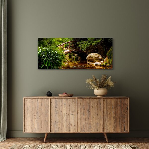 Slika - Most preko riječice (120x50 cm)