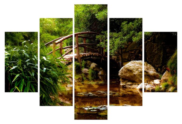 Slika - Most preko riječice (150x105 cm)