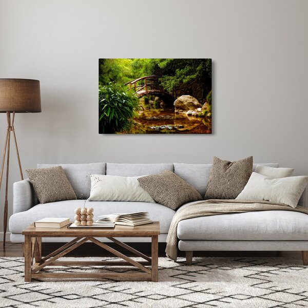Slika - Most preko riječice (90x60 cm)