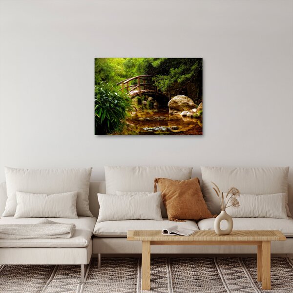 Slika - Most preko riječice (70x50 cm)