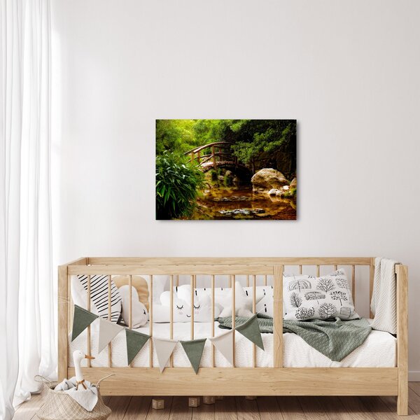 Slika - Most preko riječice (70x50 cm)