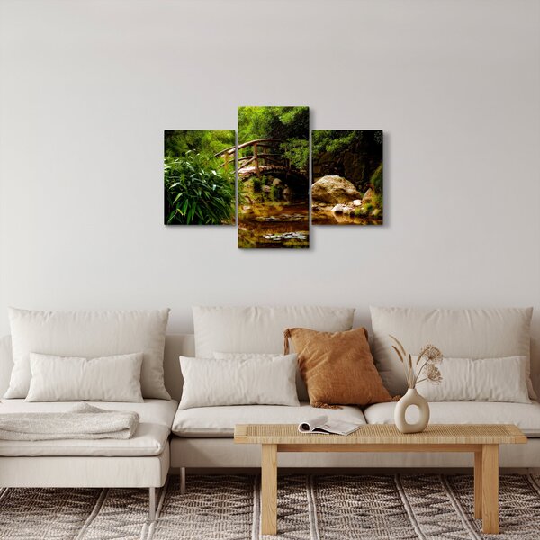 Slika - Most preko riječice (90x60 cm)