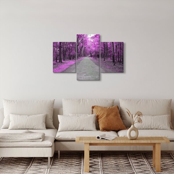 Slika - Put kroz park (90x60 cm)